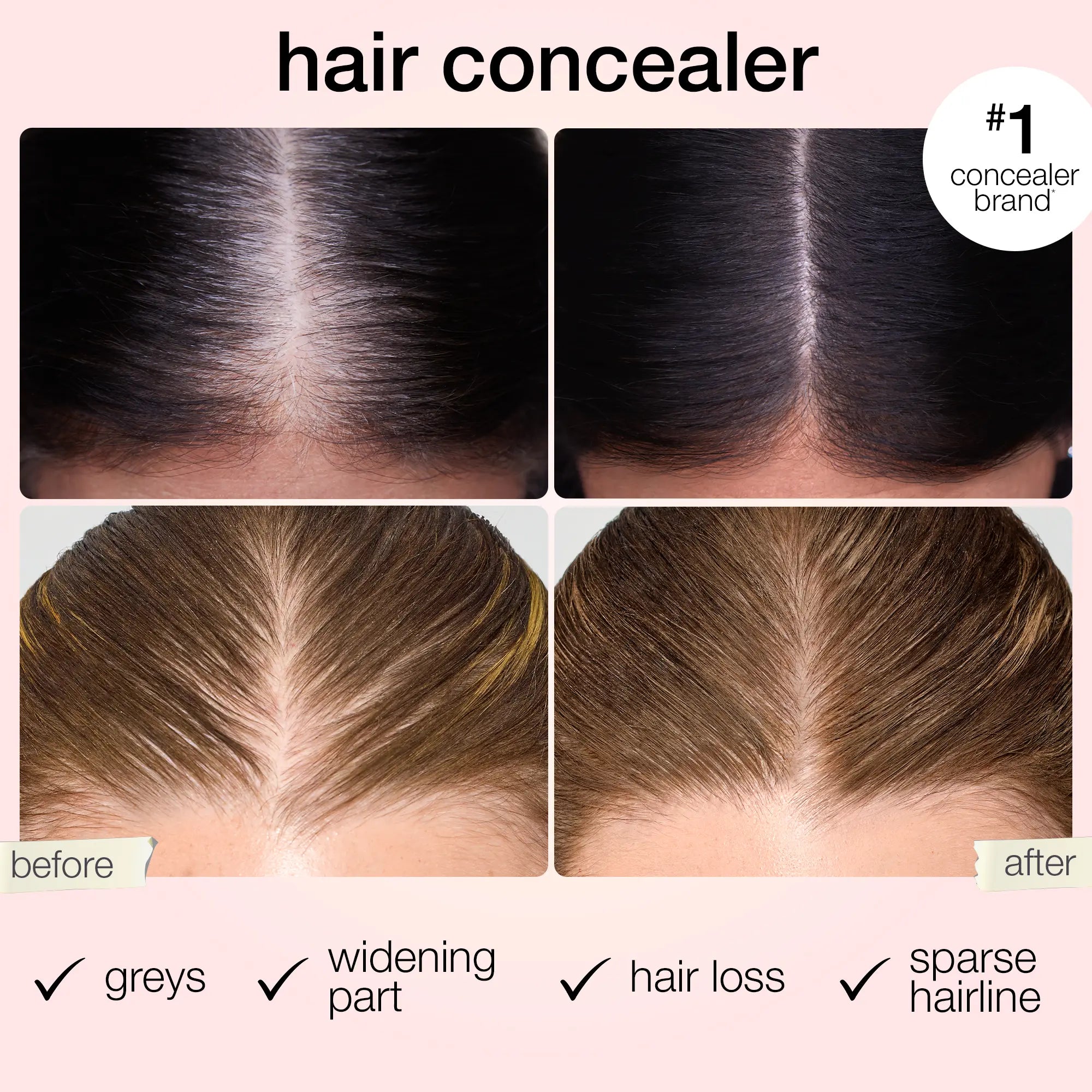 Flawless Hair Concealer Solution